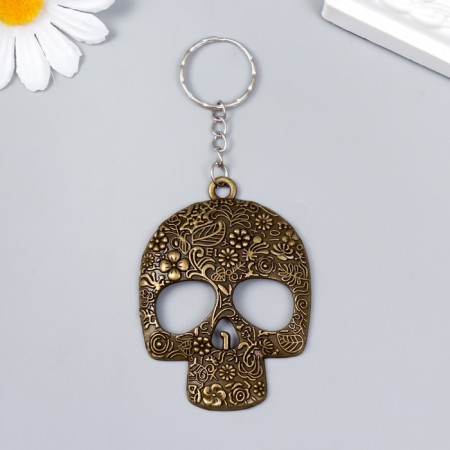 Trick Metal "Skull Flower" 6.5x5 cm