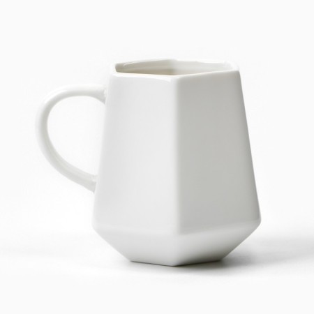 Ceramic mug “Dream”, 300 ml, white color-2