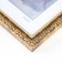 Photo frame Plastic "Kame" 15x21 cm, aged gold