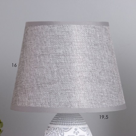 Table lamp "Zamir" 1x40W E14 gray 20x20x32cm-2
