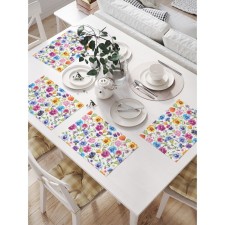 A set of napkins for setting the table 
