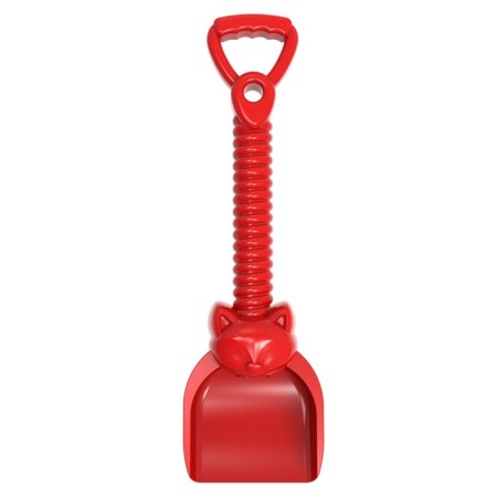 Raccoon blade, red color, 40 cm-1