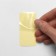 Self -adhesive price tag, set 50 pcs., 6 × 3 cm, transparent color