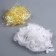 Set for creativity and decor "Features of white + filler", yellow color