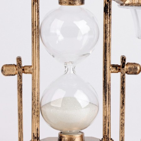 Sanding clock "Street flashlight", backlight, organizer for the office, 6.5 x 15.5 x 14.5 cm-2