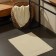 Terrier rug Sl Home: Basic "Aivori" 50x70 cm, 100% cotton, 730 g/m2