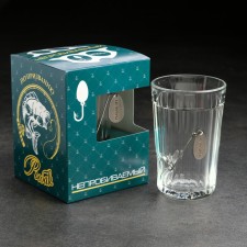 A glass 
