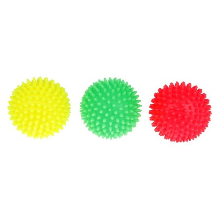 Toy "Massage ball" Zononic, No. 4, 9.2 cm Mix flowers-1