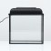 Aquarium "rectangular" with a lid, 20 liters, 36 x 19 x 31.7 cm, black
