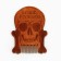A comb for a beard in the “Skull” envelope 7.3 x 9.7 cm