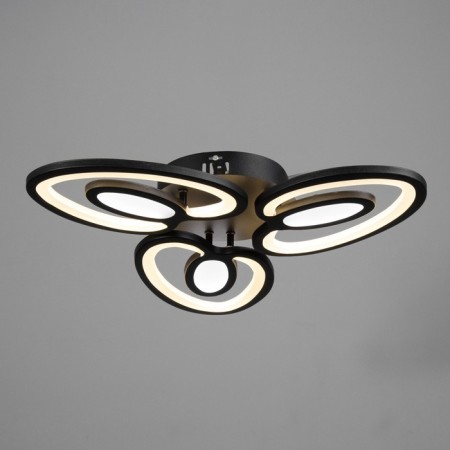 Chandelier 1094/3bk LED 48W 3000-6000k Dimmer black 50x50 cm Bayerlux-1