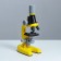 Microscope "Young botanist" Frendering to x1200, yellow, backlight