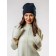 Female ISee hat, size 52-56, black color