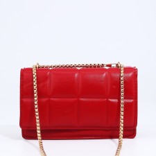 Bag Messenger with zipper, red color