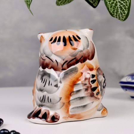 Souvenir "Owl Filya", Color, Gzhel-2