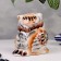 Souvenir "Owl Filya", Color, Gzhel