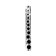Set of end heads Stels 13605, 1/4 ", hexagonal, elongated, CRV, 4-13 mm, 10 pcs.