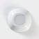 Porcelain salad, 300 ml, d = 13.1 cm, square, white color