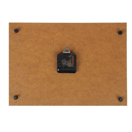 Carty watch is wall-mounted, interior "tea with lemon and blackberry", silent, 25 x 35 cm-1