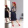 Women's dress, size 60, blue color