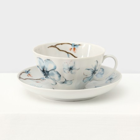Porcelain Tea Service "Moments of Spring", 13 items-2