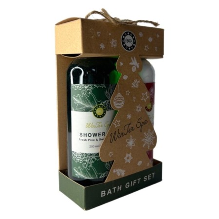Gift set Beauterica No. 21, 2 subjects: shower gel 200 ml, body lotion 200 ml-5