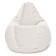 Master-Maserrati positive chair, size XL, diameter 95 cm, height 125 cm, velor, white color