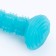 Dog toy "stick", glowing in the dark, massage, 14.2 x 5.2 cm, blue