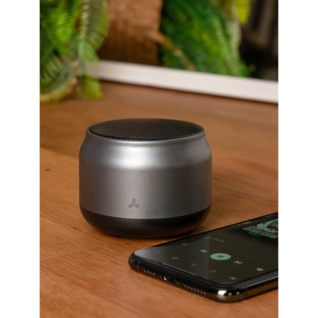 Portable column Accesstyle Flint BT, up to 5 hours, 3 watts, 300 mac, Bluetooth, MicroUSB, Gray-2