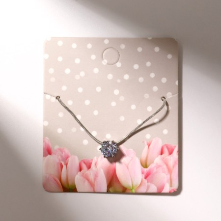 Piece "Strazinka" is large, the color is white in silver, 40 cm-3