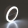 LED ring lamp for Luazon AKS-03, from batteries, 3 modes, white