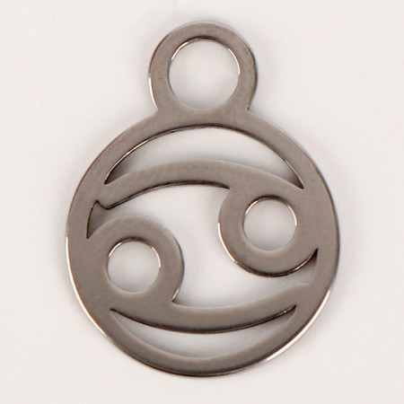 Soft toy - zodiac "Create your decoration. Cancer ", with a pendant-9