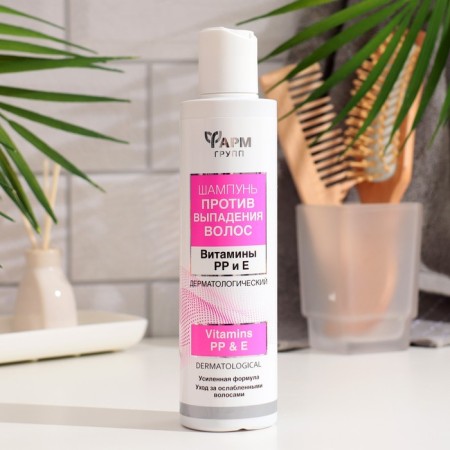 Dermatological hair shampoo against hair loss, 200 ml-1