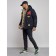Male jacket, size 48, dark blue color