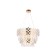 Crystal chandelier with Ambrella Light, Traditional, Tr5275, E14, Color Gold