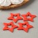 Silicone form "Stars for Chocolate", 5.5 × 4.5 cm, color transparent color