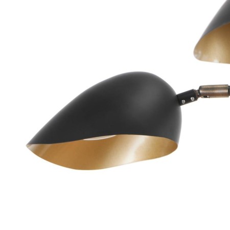 Economic light chandelier 95702/5 5x60W E14, black 45x33x16 cm-3