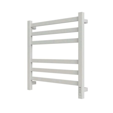 Towel electric Grois Bruno, 400x600 mm, 6 crossbars, lower, white-1