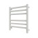 Towel electric Grois Bruno, 400x600 mm, 6 crossbars, lower, white