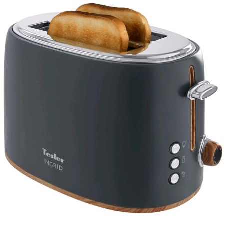 Tosler Tesler TT-240 GREY, 815 W, 2 toasts, 6 fry modes, defrosting, gray-3
