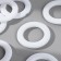 Curtains for curtains d3.5/5.5cm (nab 10pcs price for nab) matte white au
