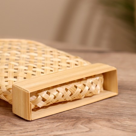Woven napkin, from bamboo 11x5x14 cm-4