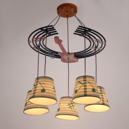 Chandelier 86205/5 E27 40W Blue 59x54x27-107 cm Bayerlux-1