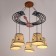Chandelier 86205/5 E27 40W Blue 59x54x27-107 cm Bayerlux