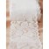 Elastic lace, 60 mm × 10 ± 1 m, ivory color