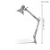 FIRMO 1x40W desktop E27 silver 73x73cm
