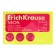 Block with a sticky edge paper 75x50 mm, Erichkrause "Neon", 100 sheets, yellow