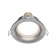 The built-in lamp Technical DL027-2-01-S, GU10, 1x50 W, 85x85x30 mm, silver