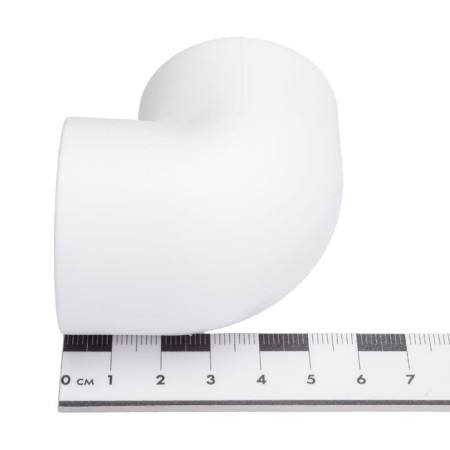 The square "Politek", polypropylene, d = 32 mm, 90 °-4