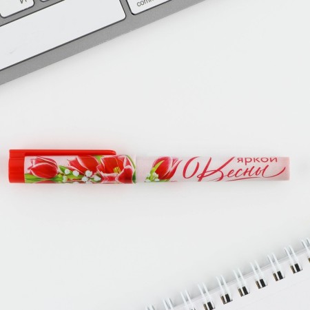Set of notebook and pen "Shine brighter!"-5